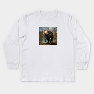 War pigs 4 Kids Long Sleeve T-Shirt